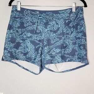 Columbia women's blue board shorts. Size 4.